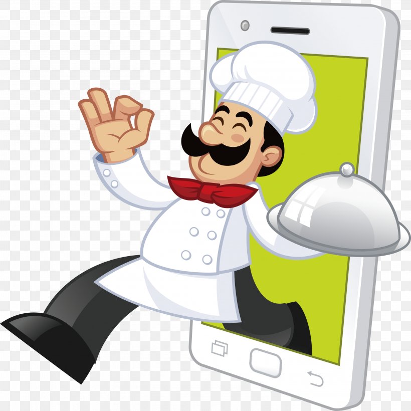 Chef Royalty-free Cartoon, PNG, 2926x2927px, Chef, Cartoon, Cook, Cooking, Finger Download Free