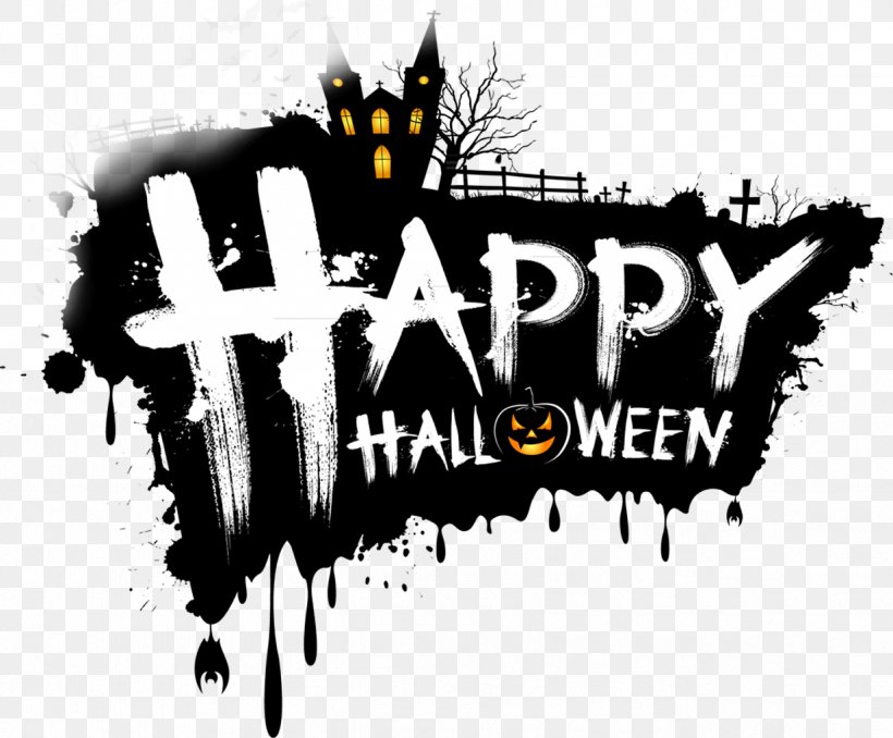 Halloween Holiday Jack-o'-lantern, PNG, 1233x1020px, The Halloween Tree, Advertising, Black And White, Brand, Halloween Download Free