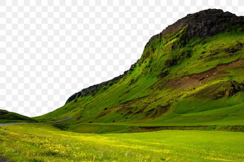 Natural Landscape Mountainous Landforms Nature Highland Grassland, PNG, 1880x1253px, Natural Landscape, Grass, Grassland, Green, Highland Download Free