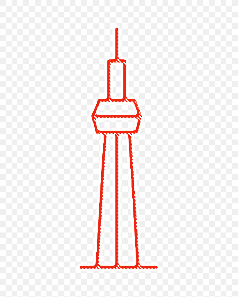 Toronto Icon Cn Tower Icon Monuments Icon, PNG, 350x1022px, Toronto Icon, Area, Biology, Cn Tower Icon, Geometry Download Free