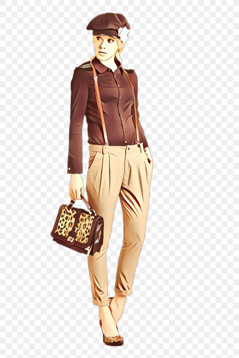 Clothing Brown Fashion Waist Trousers, PNG, 1632x2448px, Clothing, Beige, Brown, Fashion, Footwear Download Free