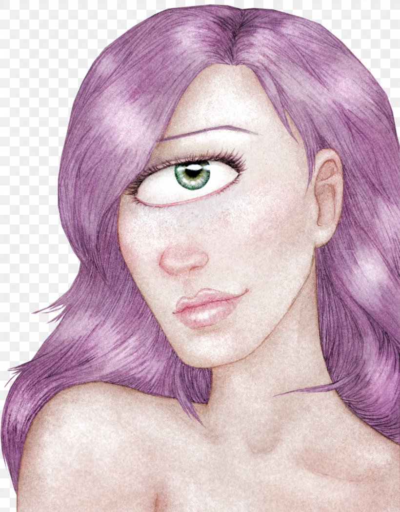 Leela Eyebrow Character Cheek, PNG, 1024x1310px, Watercolor, Cartoon, Flower, Frame, Heart Download Free