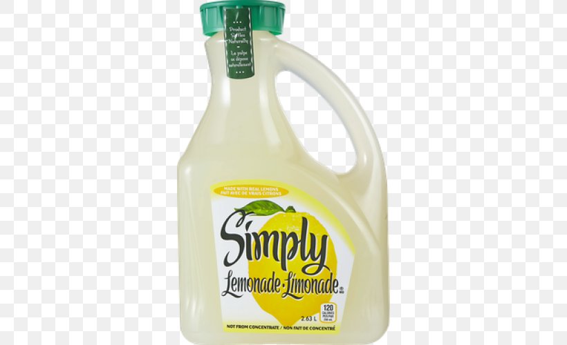 Lemonade Simply Orange Juice Company Minute Maid, PNG, 500x500px, Lemonade, Citric Acid, Citrus, Drink, Flavor Download Free