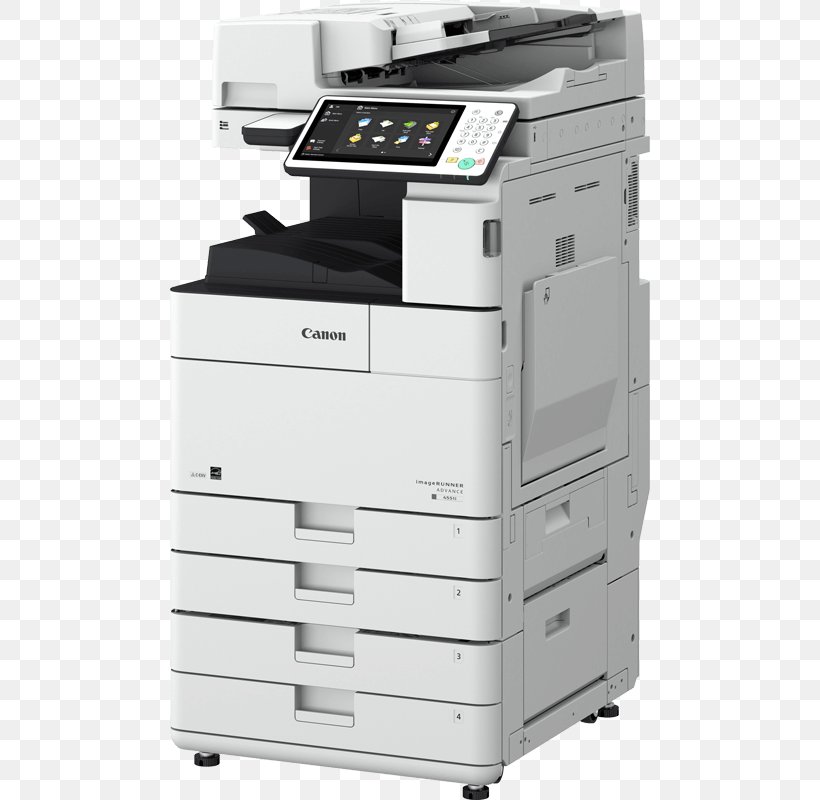 Multi-function Printer Canon Photocopier Toner Printing, PNG, 800x800px, Multifunction Printer, Automatic Document Feeder, Canon, Canon Singapore Pte Ltd, Document Download Free