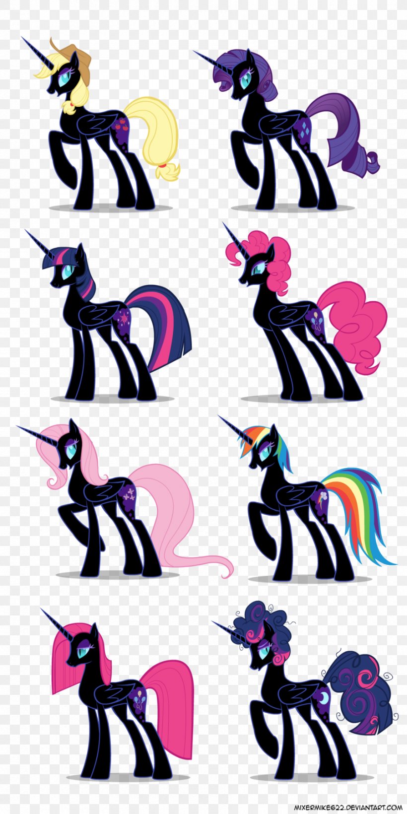 Rarity Princess Luna Applejack Rainbow Dash Pony, PNG, 900x1800px, Rarity, Applejack, Art, Deviantart, Equestria Download Free