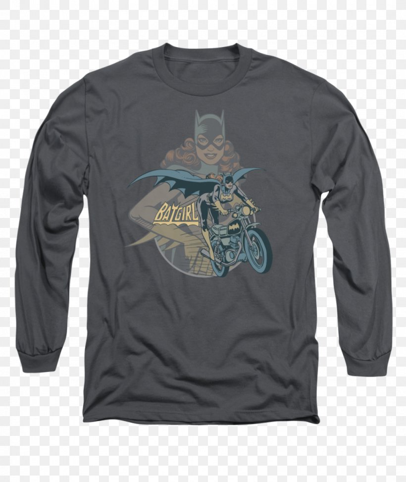 Long-sleeved T-shirt Batgirl, PNG, 1078x1280px, Tshirt, Active Shirt, Batgirl, Batman, Brand Download Free