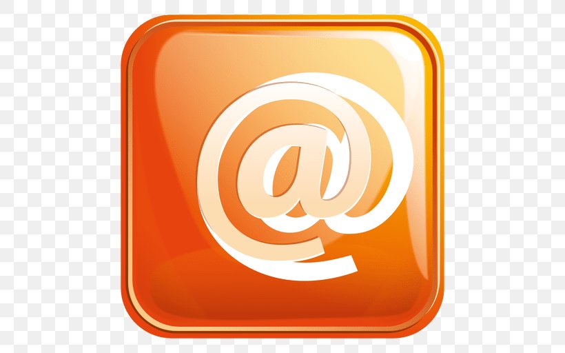 Email Icon Design, PNG, 512x512px, Email, Brand, Icon Design, Orange, Pretty Girls Download Free