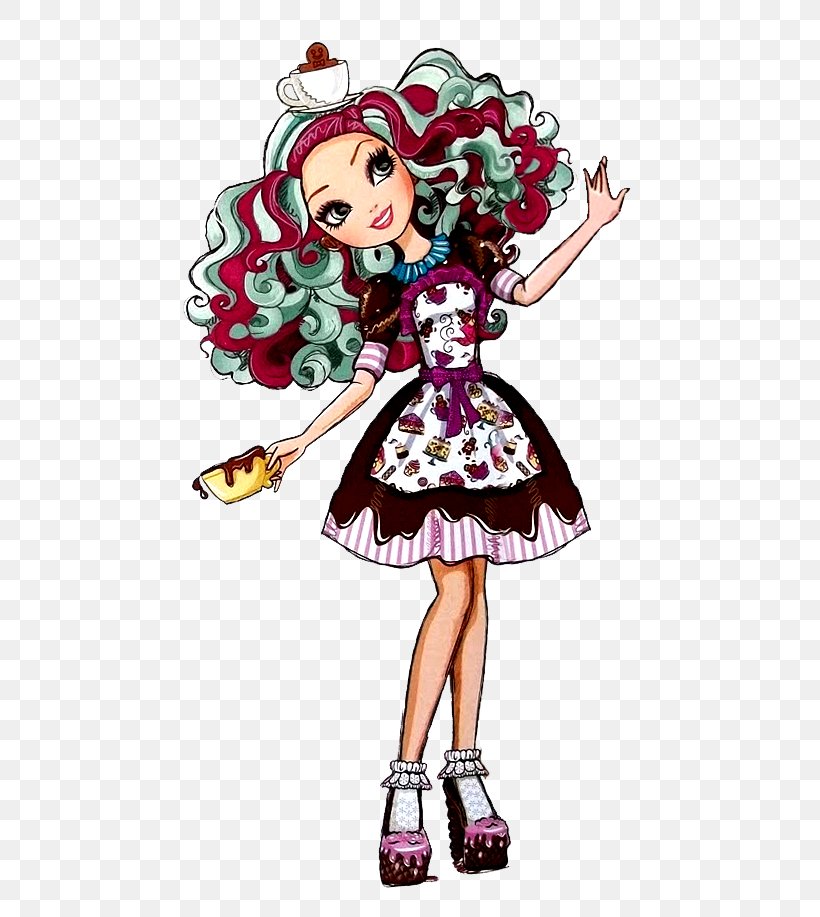 Ever After High Legacy Day Apple White Doll Mad Hatter Art, PNG, 464x917px, Watercolor, Cartoon, Flower, Frame, Heart Download Free