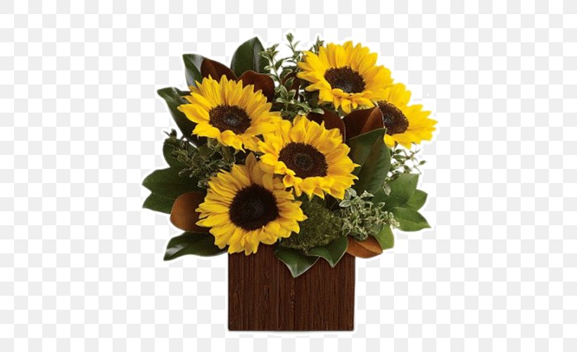 Teleflora Floristry Flower Bouquet Flower Delivery, PNG, 500x500px, Teleflora, Artificial Flower, Container, Cut Flowers, Daisy Family Download Free