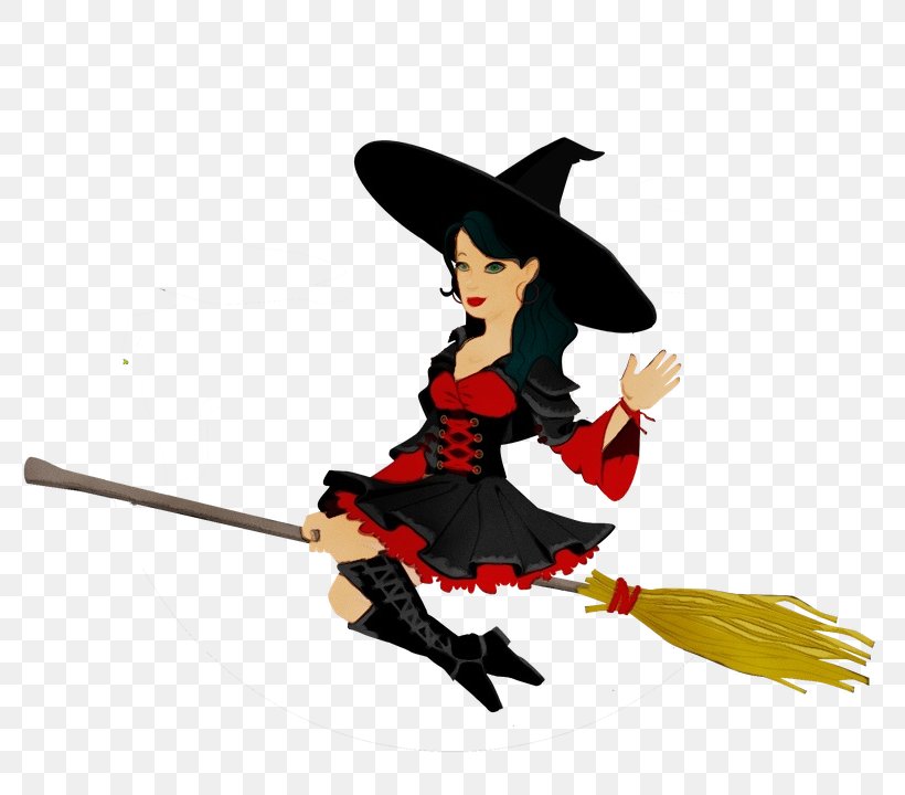 Witch Cartoon, PNG, 800x720px, Watercolor, Animation, Balai Magique, Broom, Cartoon Download Free