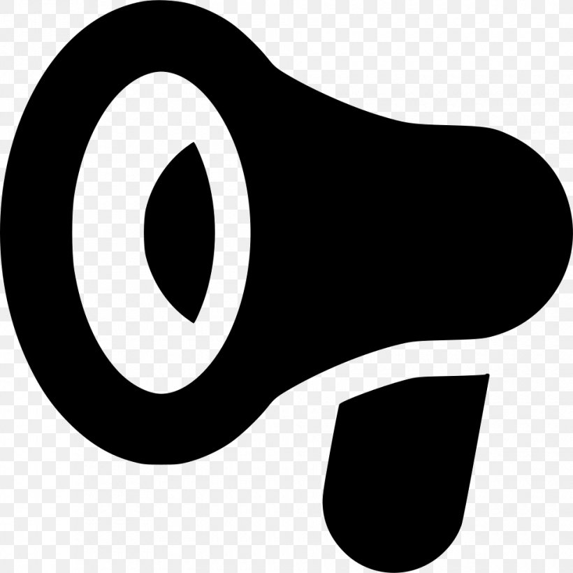 Advertising Megaphone Clip Art, PNG, 980x980px, Advertising, Black, Black And White, Brand, Communication Download Free