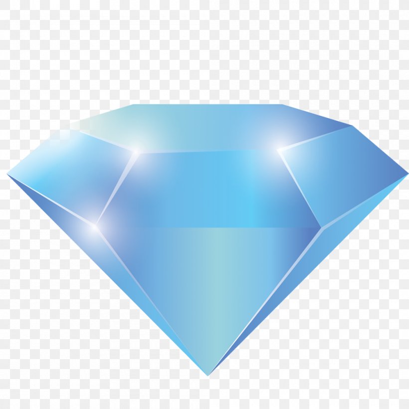 Diamond Material Euclidean Vector Vecteur, PNG, 1000x1000px, Diamond, Aqua, Azure, Blue, Designer Download Free