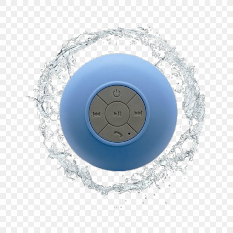 Loudspeaker Bluetooth Shower Wireless Speaker, PNG, 900x900px, Loudspeaker, Audio, Blue, Bluetooth, Handsfree Download Free