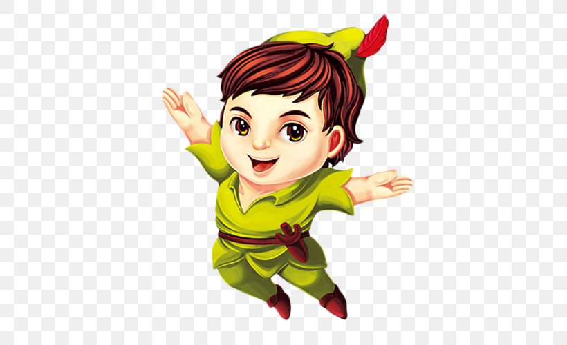 Wendy & Peter Pan Peter And Wendy, PNG, 500x500px, Peter Pan, Animation, Art, Cartoon, Child Download Free