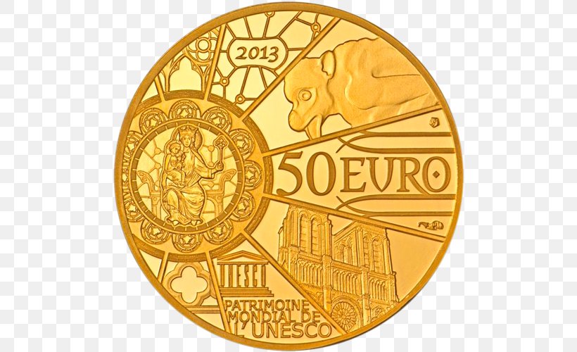 Notre-Dame De Paris Monnaie De Paris Gold Coin Cathedral, PNG, 500x500px, Notredame De Paris, Cathedral, Coin, Currency, Euro Download Free