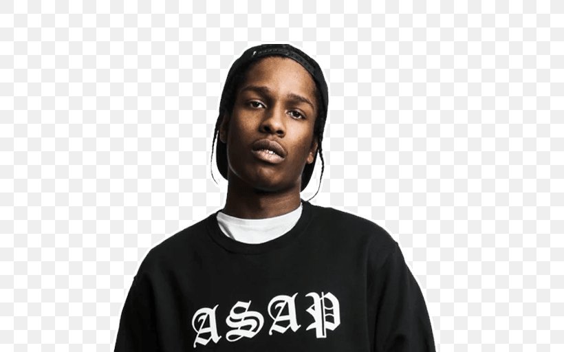 T-shirt A$AP Rocky Sweater Model Cap, PNG, 512x512px, Tshirt, Aap Rocky, Beanie, Cap, Facial Hair Download Free