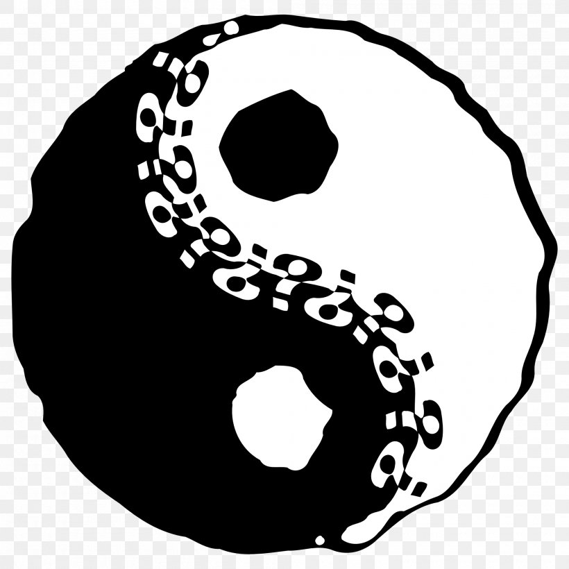 Yin And Yang Clip Art, PNG, 2000x2000px, Yin And Yang, Area, Artwork, Black And White, Face Download Free