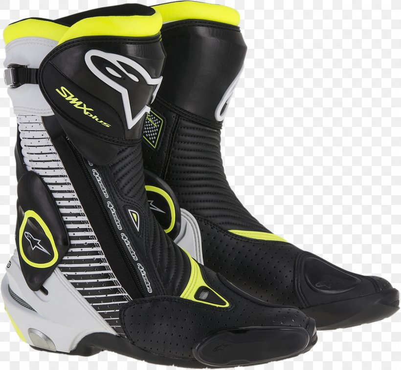 Alpinestars SMX Plus Vented Boots Alpinestars SMX Plus 2015 Boots Male Alpinestars SMX-1 R Vented Motorcycle Boots Black/White 38, PNG, 1200x1110px, Alpinestars, Athletic Shoe, Black, Boot, Clothing Download Free