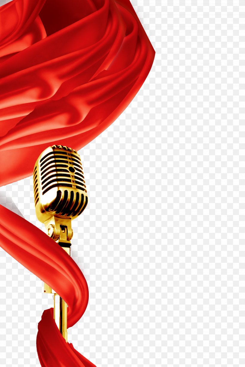 Microphone Download Poster, PNG, 2835x4252px, Microphone, Information, Poster, Red Download Free