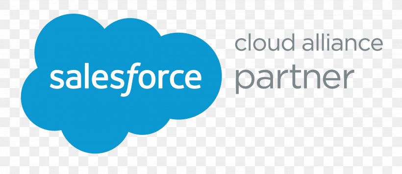Salesforce.com Independent Software Vendor Oracle Corporation Logo Cloud Computing, PNG, 2777x1209px, Salesforcecom, Blue, Brand, Business Partner, Cloud Computing Download Free