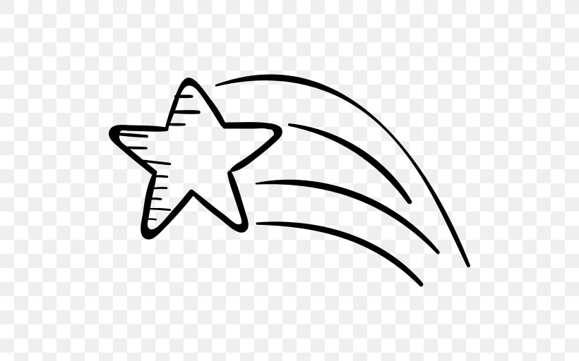 Stars Drawing Shooting Star, PNG, 512x512px, Drawing, Blackandwhite, Christmas Day, Coloring Book, Line Art Download Free