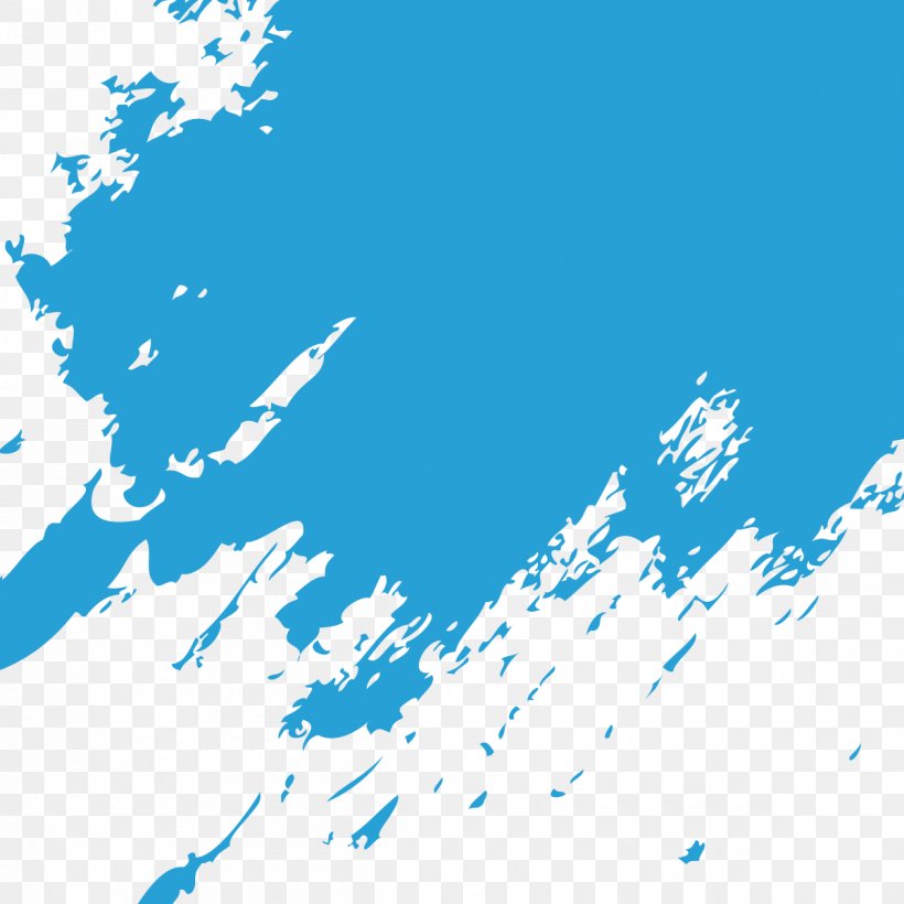 Blue Paintbrush, PNG, 1200x1200px, Blue, Aerosol Paint, Area, Art, Azure Download Free