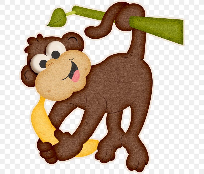 Monkey Zoo Safari Jungle Clip Art, PNG, 668x699px, Monkey, Animal, Bag, Box, Drawing Download Free