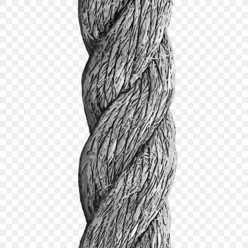 Rope Yarn Wool Twine Drawing, PNG, 900x900px, Rope, Black And White, Brush, Clip Studio Paint, Deviantart Download Free