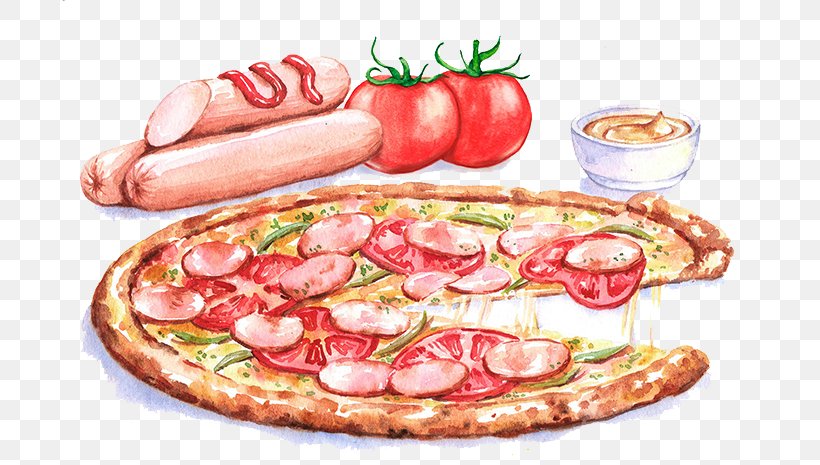 Prosciutto Sicilian Pizza Italian Cuisine Ham, PNG, 700x465px, Prosciutto, Appetizer, Bread, Bresaola, California Style Pizza Download Free