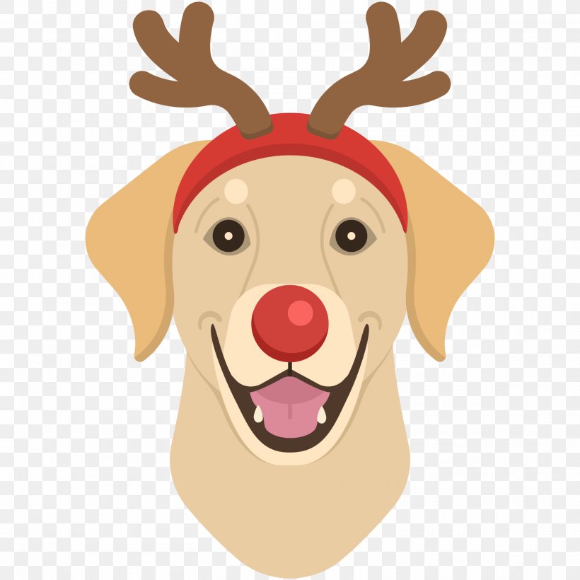Reindeer Vector Graphics Santa Claus Puppy Christmas Day, PNG, 1900x1900px, Reindeer, Antler, Carnivoran, Christmas, Christmas Card Download Free
