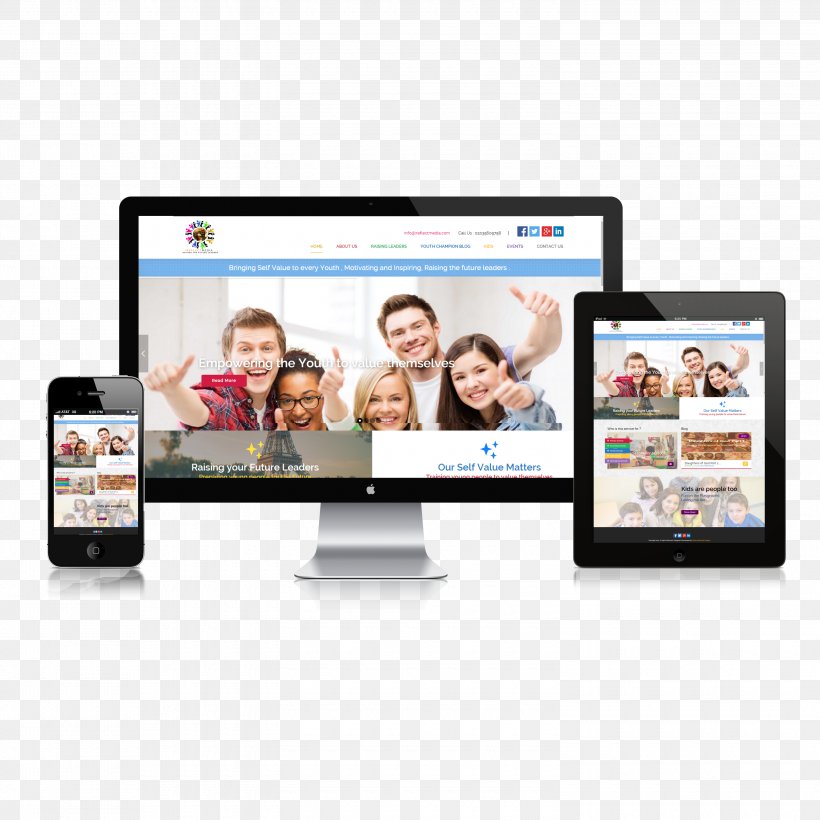 Responsive Web Design Website Development Mockup Multimedia, PNG, 3000x3000px, Responsive Web Design, Brand, Communication, Display Advertising, Display Device Download Free