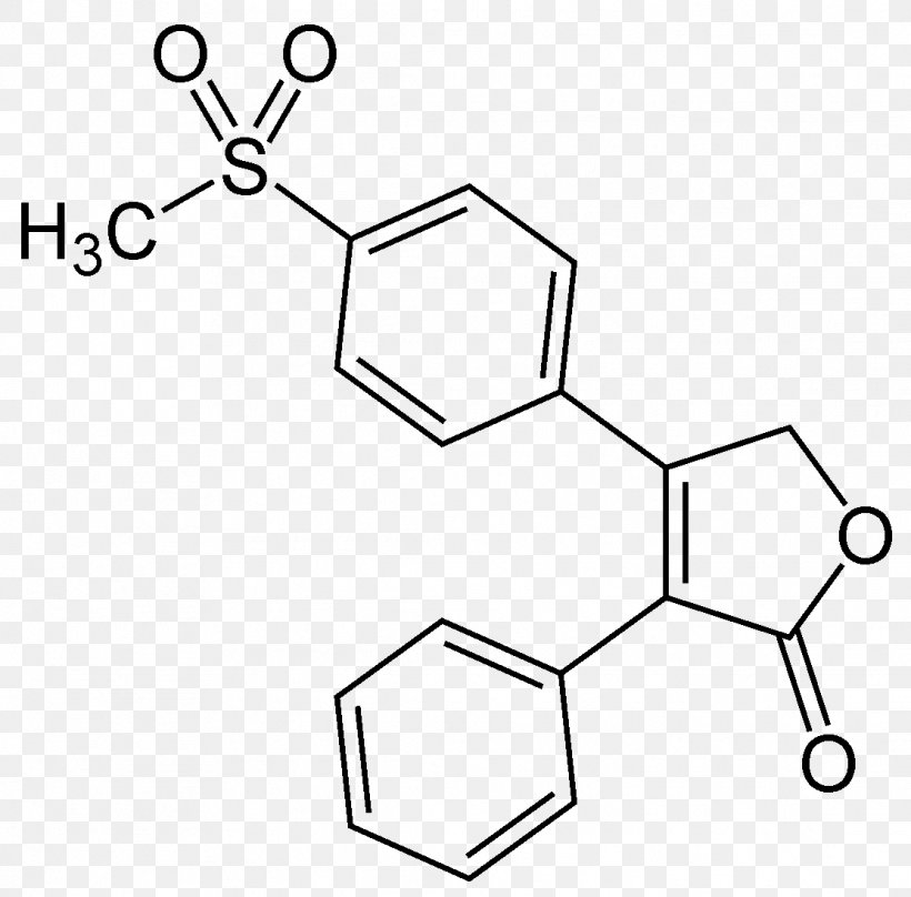 Rofecoxib COX-2 Inhibitor Prostaglandin-endoperoxide Synthase 2 Chemistry Nonsteroidal Anti-inflammatory Drug, PNG, 1113x1098px, Rofecoxib, Area, Black And White, Celecoxib, Chemical Compound Download Free