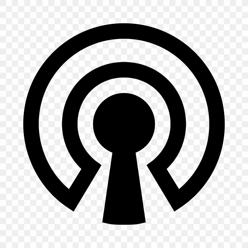 OpenVPN Download Clip Art, PNG, 1600x1600px, Openvpn, Area, Black And White, Brand, Logo Download Free