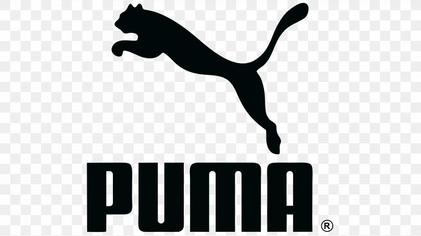 Logo Puma Brand Nike Symbol, PNG, 3840x2160px, Logo, Brand, Cat, Felidae, Legal Name Download Free