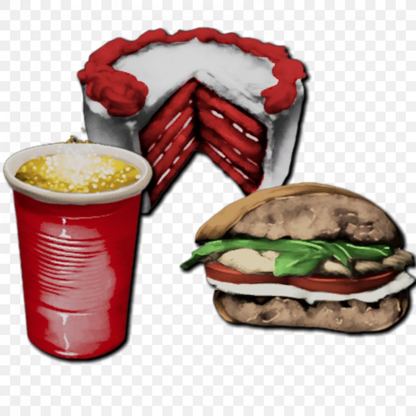 ARK: Survival Evolved Fast Food Hamburger Jerky Recipe, PNG, 835x835px, Ark Survival Evolved, Christmas Ornament, Cuisine, Culinary Arts, Dish Download Free