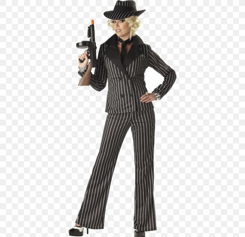 Costume Party Gangster Gun Moll Clothing, PNG, 500x793px, Costume, Braces, Clothing, Costume Party, Dress Download Free
