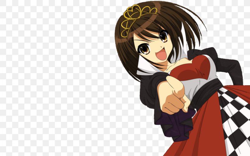 Itsuki Koizumi Mikuru Asahina Kyon Yuki Nagato Haruhi Suzumiya, PNG, 1024x640px, Watercolor, Cartoon, Flower, Frame, Heart Download Free