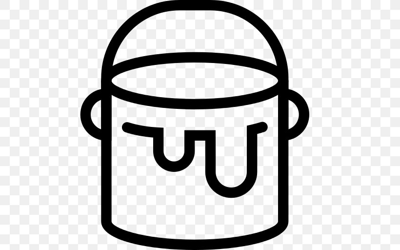 Microsoft Paint, PNG, 512x512px, Paint, Area, Black And White, Brand, Bucket Download Free
