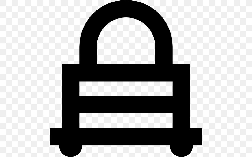 Padlock Line Font, PNG, 512x512px, Padlock, Area, Black And White, Hardware Accessory, Lock Download Free