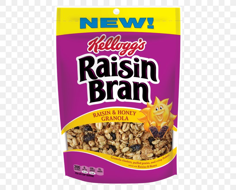 Breakfast Cereal Kellogg's Raisin Bran Crunch Toast, PNG, 520x658px, Breakfast Cereal, Allbran, Bran, Cuisine, Flavor Download Free