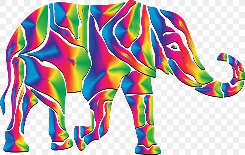 Clip Art African Elephant Abstract Art Image, PNG, 2308x1461px, African Elephant, Abstract Art, Art, Asian Elephant, Contemporary Art Download Free