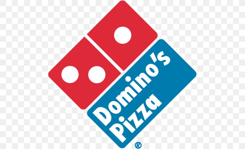 Domino's Pizza Logo Fast Food, PNG, 500x500px, Pizza, Area, Bell Pepper, Brand, Chicken As Food Download Free