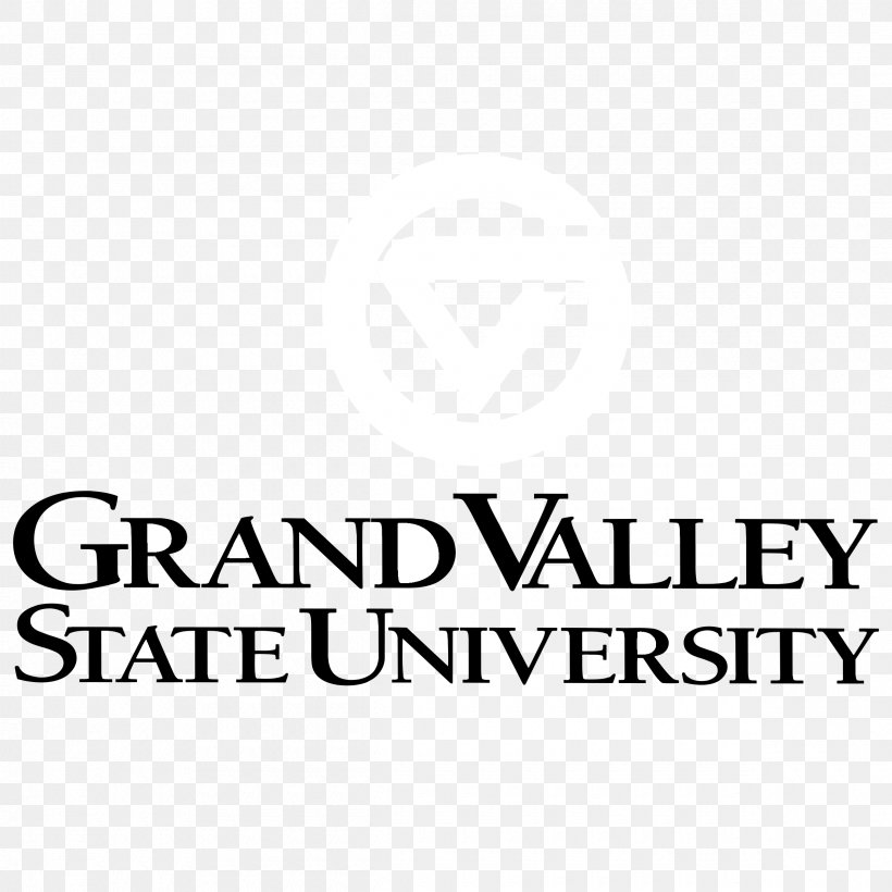 Grand Valley State University Logo Brand Font Line, PNG, 2400x2400px, Grand Valley State University, Area, Black, Black M, Brand Download Free