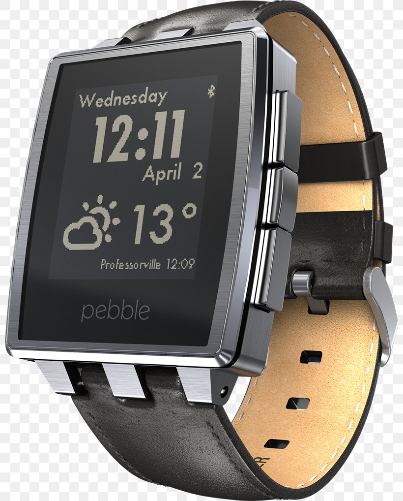Pebble Time Pebble STEEL Smartwatch Brushed Metal, PNG, 800x1018px, Pebble, Amazoncom, Brand, Brushed Metal, Hardware Download Free
