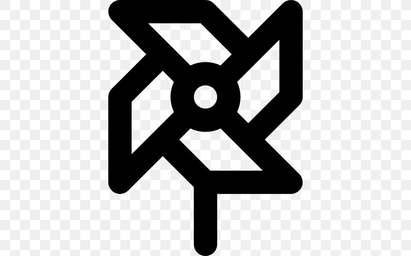 Pinwheel, PNG, 512x512px, Symbol, Black And White, Ecology, Landscape, Logo Download Free