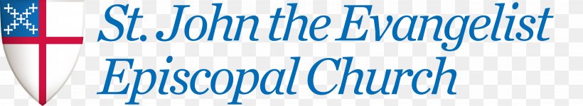 St John The Evangelist Episcopal Church Christian Church Minister, PNG, 9000x1647px, Episcopal Church, Anglican Communion, Area, Banner, Blue Download Free