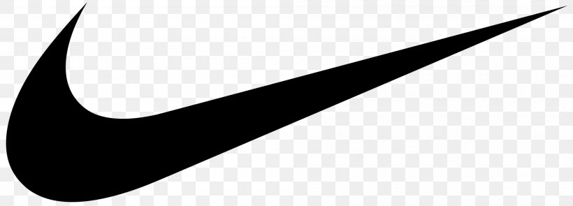 Swoosh Nike Logo Advertising Brand, PNG, 2000x720px, Swoosh, Adidas, Advertising, Black, Black And White Download Free