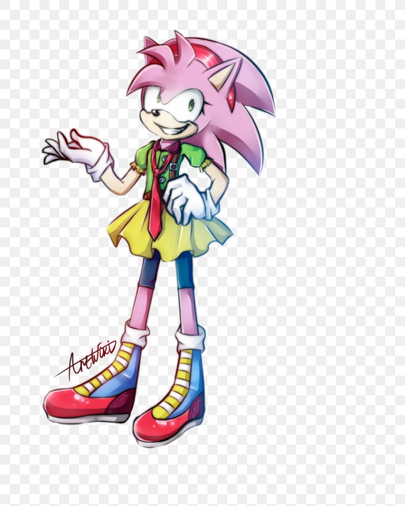 Amy Rose Sonic Adventure Sonic The Hedgehog Knuckles The Echidna Doctor Eggman, PNG, 703x1024px, Watercolor, Cartoon, Flower, Frame, Heart Download Free