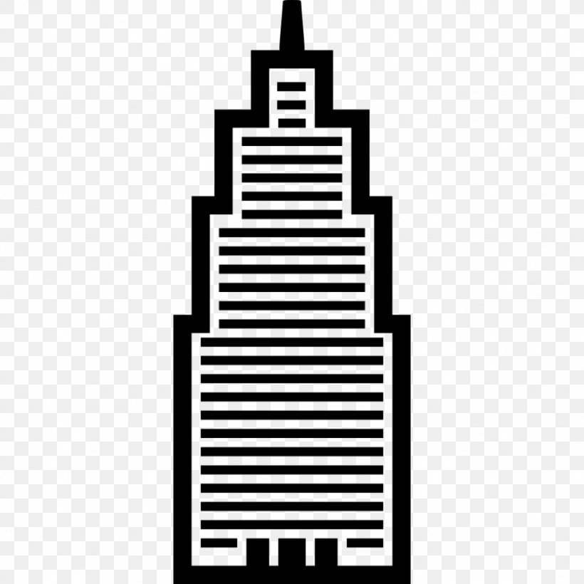 Clip Art, PNG, 1024x1024px, Building, Black, Black And White, Brand, Commercial Building Download Free