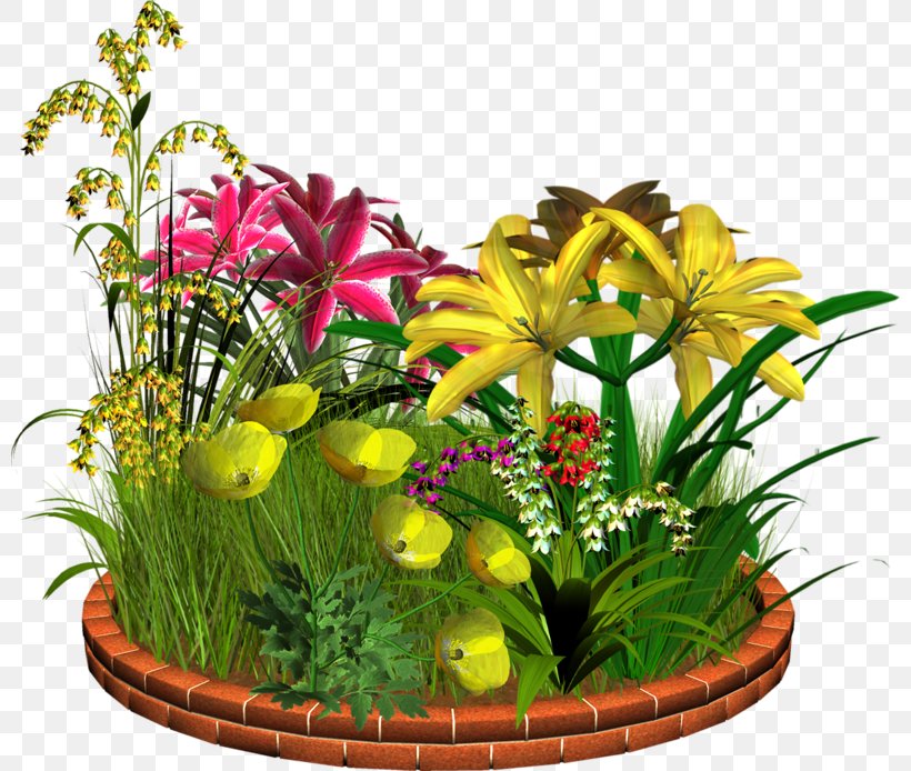 Flower Garden Clip Art, PNG, 800x694px, Flower, Aquarium Decor, Color, Cut Flowers, Digital Image Download Free